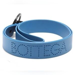 Bottega Veneta Laccio Blue Leather Keyring Lanyard Brand New FULL INCLUSION